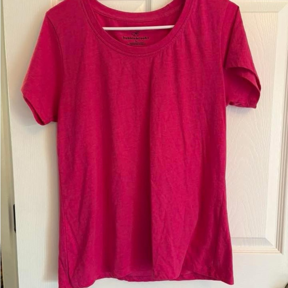 Bobbie Brooks Fuchsia Short Sleeve Tee